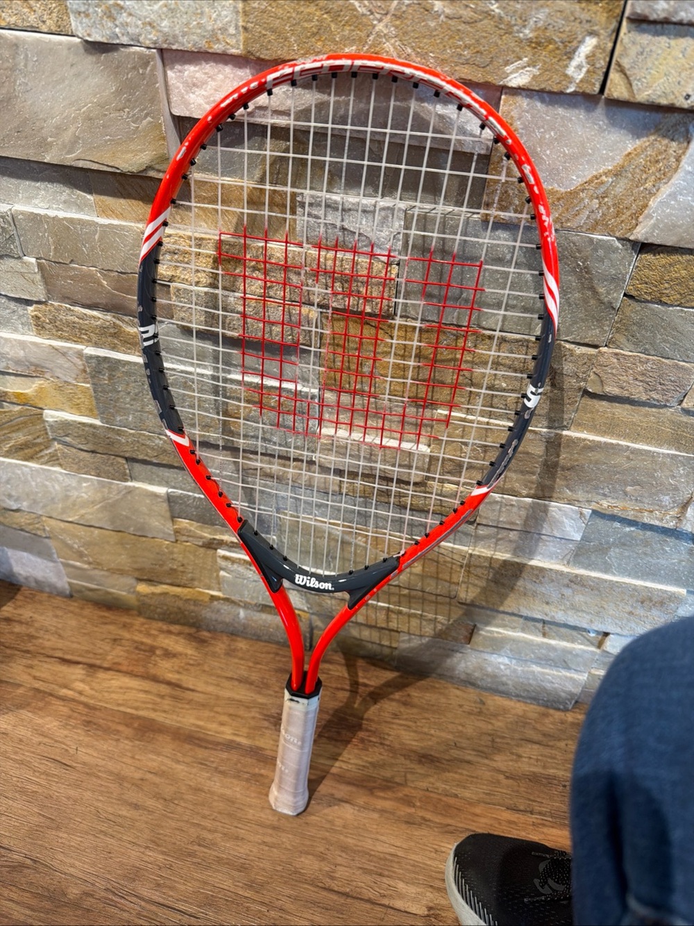Wilson Federer 25 Jr Tennis Racquet Red Black Youth Junior Tennis